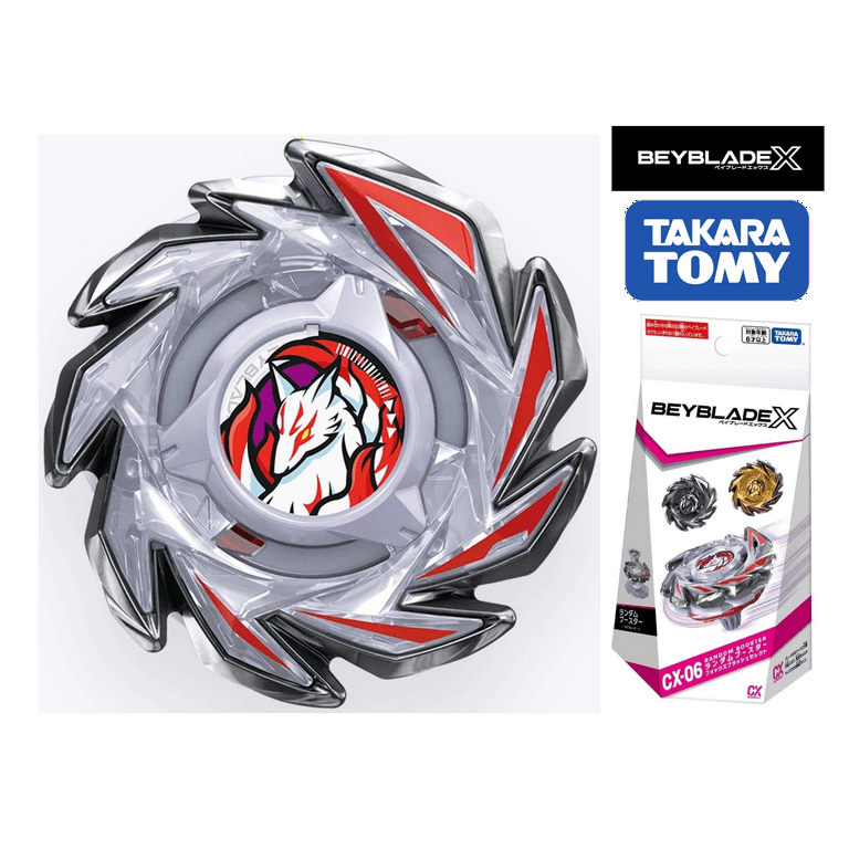 Takara Tomy Beyblade X CX-06 01 FoxBrush J9-70GR 