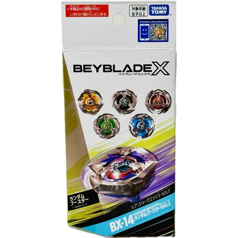 Takara Tomy Beyblade X Random Booster Vol. 1 BX14 Battle Edition