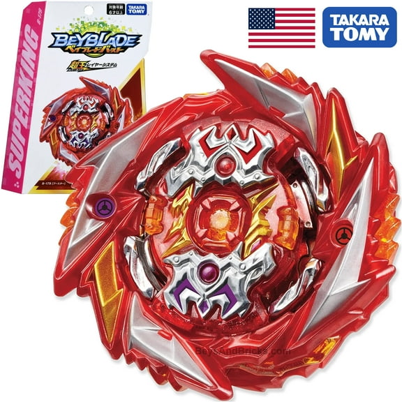 Takara Tomy Demise Spellscraper / Death Solomon .MF 2B Burst Surge Superking Beyblade Battle Top B-179