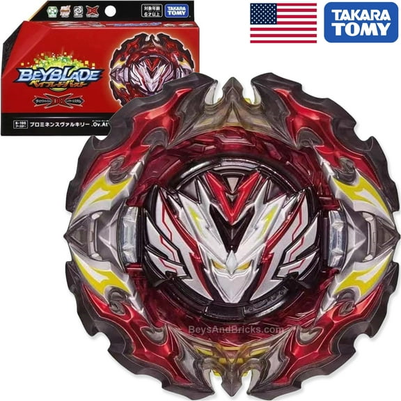 Takara Tomy Prominence Valkyrie / Valtryek Burst DB Beyblade Battling Top B-195