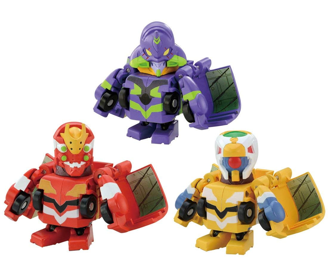 QTC-02 Evangelion 3 Figure Set | Transformers Q-Series