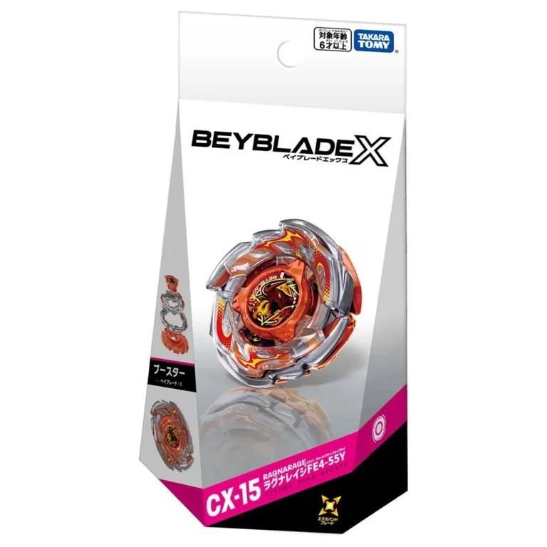 ベイブレードX CX-15 Ragnorage FE4-55V 50個　未開封 Takara Tomy Ragna Rage FE4-55Y Beyblade X Booster CX-15 - Walmart.com