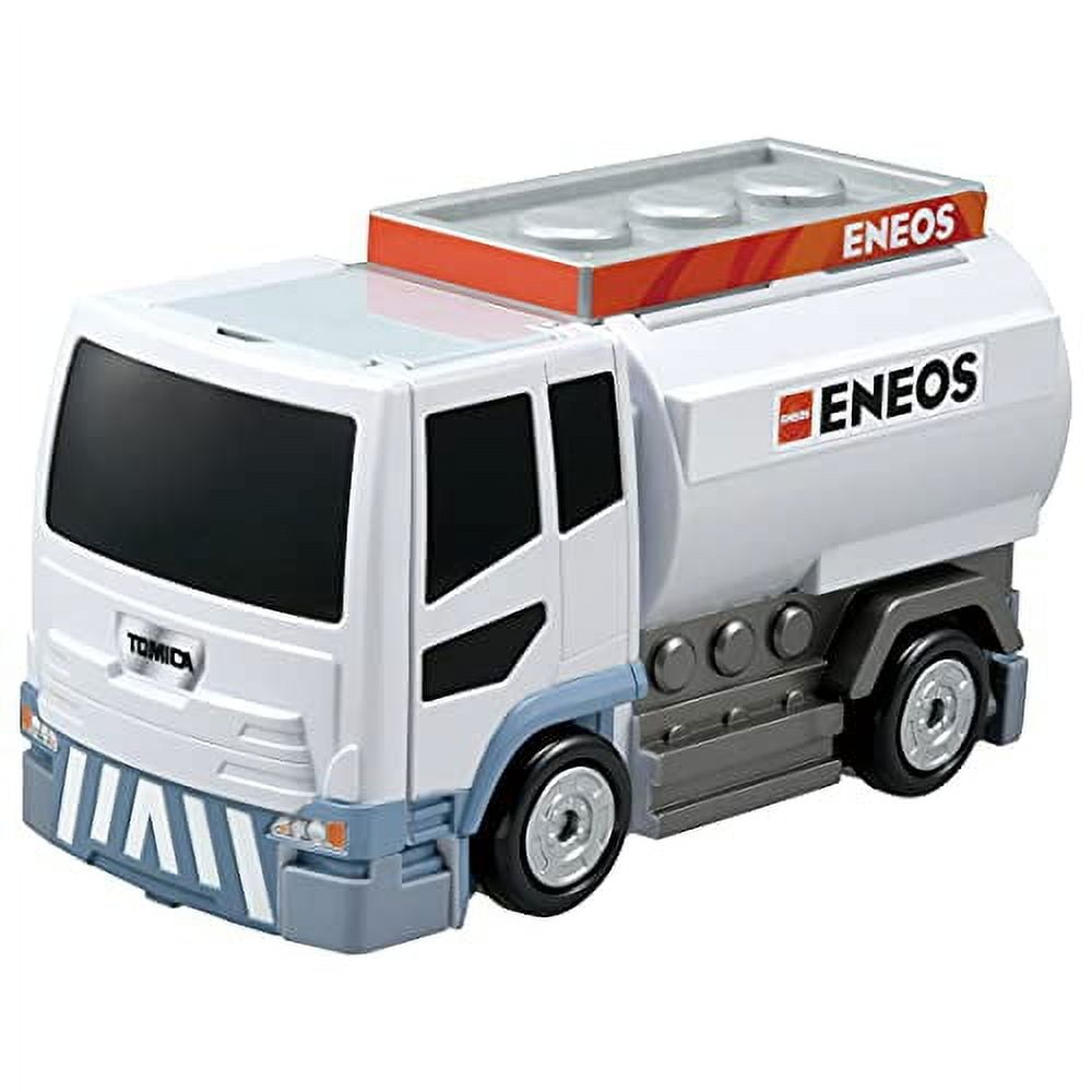 Takara Tomy Tomica Burutto Refueling Work Transformation Gas Station  ENEOS Mini Car Car Toy 3 Years Old and Up Passed Toy Safety Standards ST  Mark