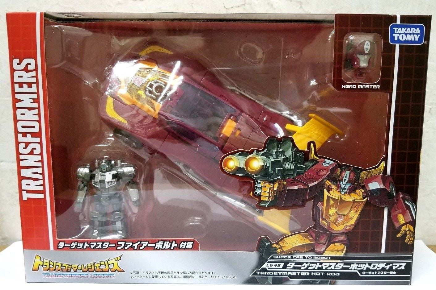 Takara Tomy Transformers Legends LG45 Targetmaster Hot Rodimus