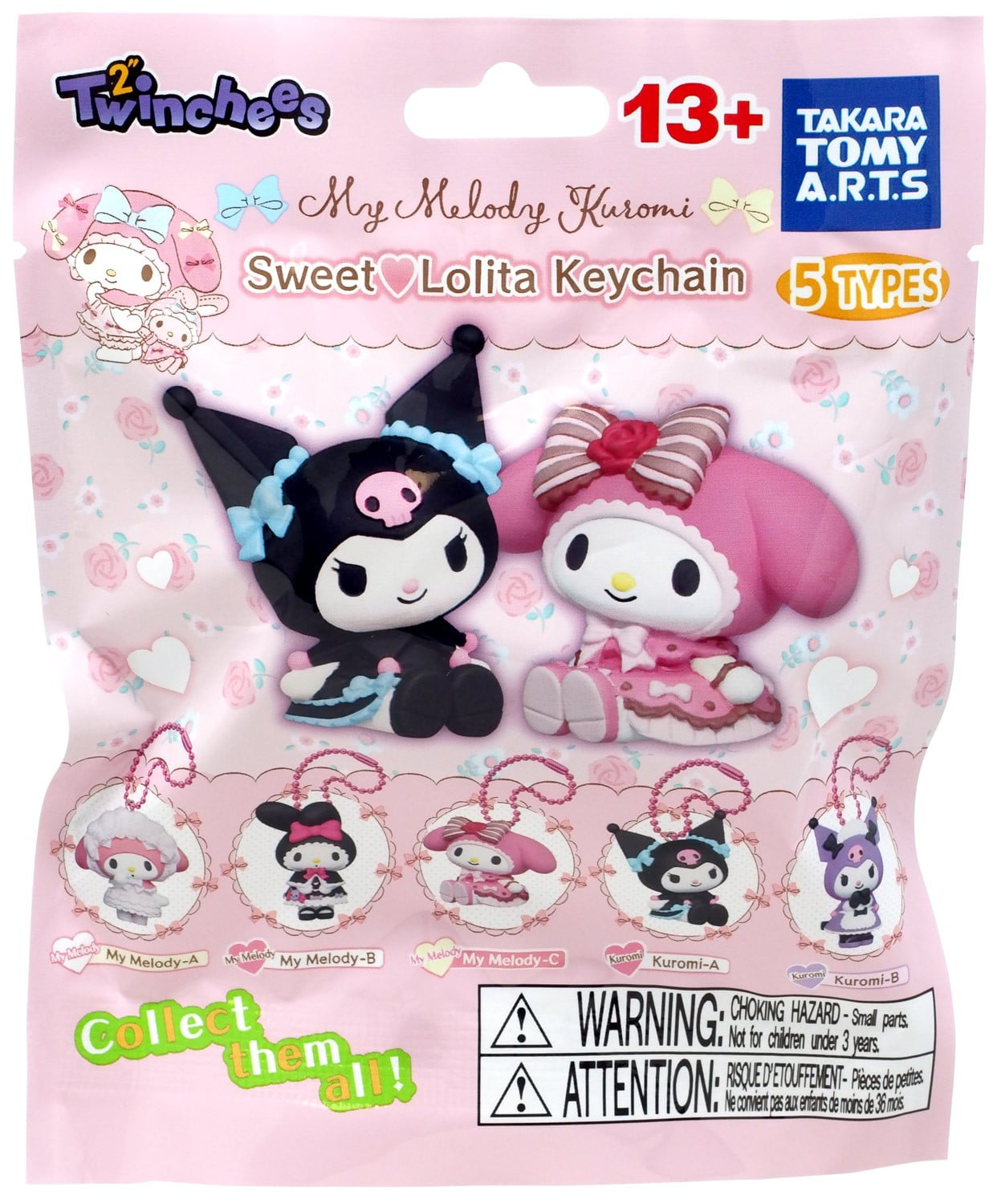 Takara Tomy Twinchees Sweet Lolita Key Chain, multicolor - Walmart.com