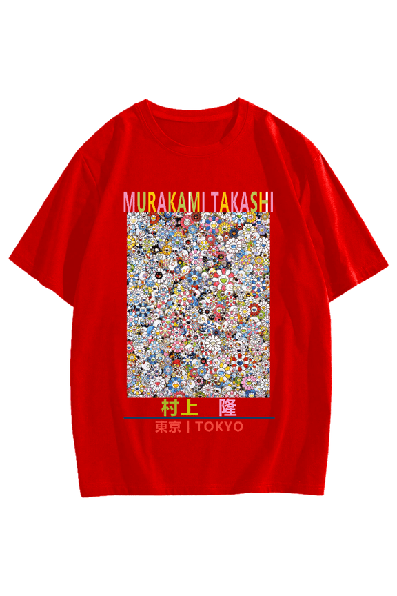 Takashi Murakami Cotton casual T-shirt
