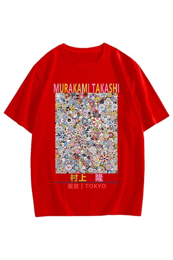 Takashi Murakami Cotton casual T-shirt