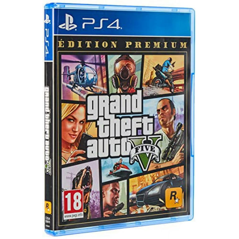 Take 2 NG GTA 5 Premium - PS4 - Walmart.com