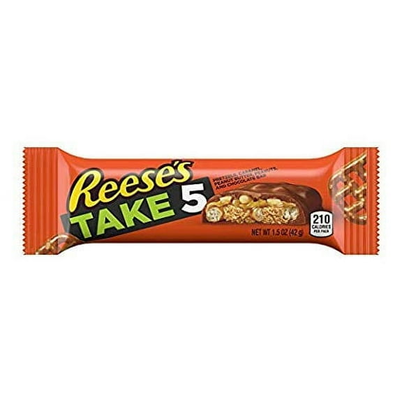 Take 5 Hershey's Sweet & Salty Candy Bar 18 Count Case, reg, multi