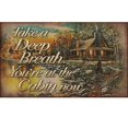 thumbnail image 1 of River's Edge Take A Deep Breath You're At The Lake Now Door Mat 30x17.7in, 1 of 1