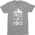 thumbnail image 1 of Take A Hike Funny Hiking Hiker Mountain Walk Walker Camp Men's T-Shirt, 1 of 4
