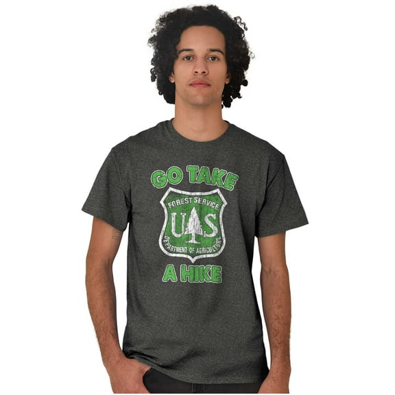 Take A Hike National Forest Service Unisex Plus Size Graphic Tee Brisco Brands 3X