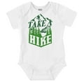 thumbnail image 1 of Take A Hike Nature Outdoors Camping Romper Boys or Girls Infant Baby Brisco Brands 12M, 1 of 6
