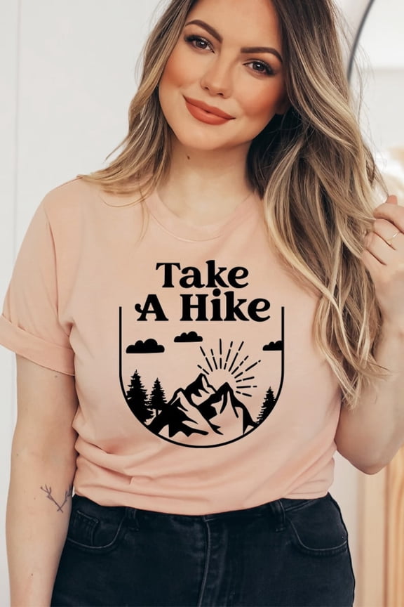 Take A Hike T-shirt, Adventurer Shirt, Bear Paw Print Tee, Camp Top, Outdoor Adventure Tee, Forest Shirt, Mountain, Hiking T-shirt All Size S-5Xl