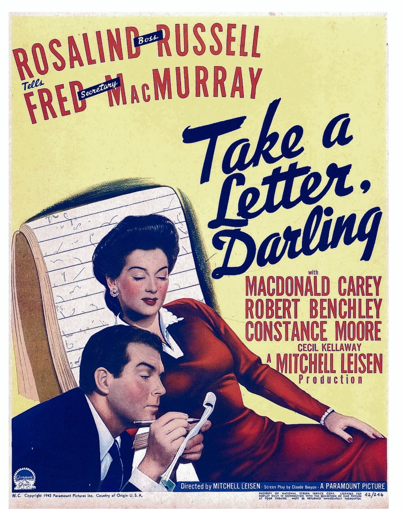 Take A Letter Darling Canvas Art -  (24 x 36)