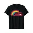 thumbnail image 1 of Take A Look it's In A Book Reading Book Vintage Rainbow T-Shirt, 100% Cotton, Gifts for Men Dad Husband Grandpa, S-XXXL, 1 of 5