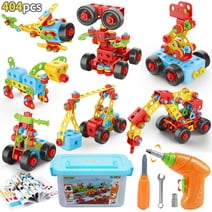Take A Part Building Blocks 3D Creative Puzzle Building Toys 404 Pieces STEM Toys Kit Construction Engineering Learning Set