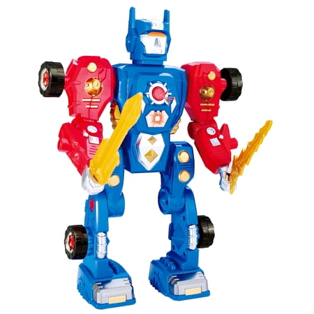 Take-A-Part Transform Robot Building Kit Construction Toy With 31pcs Realistic working drill and screw driver