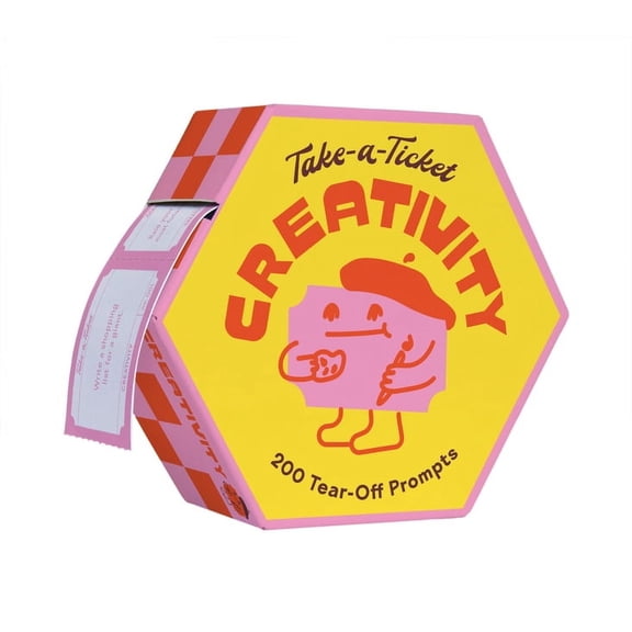 Take-A-Ticket: Creativity: 200 Tear-Off Prompts, (Hardcover)