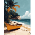 thumbnail image 1 of Take A Vacay Coastal Print, Summer Nautical Poster, Beach House Vacation Ocean Aesthetic Wall Decor, 1 of 8