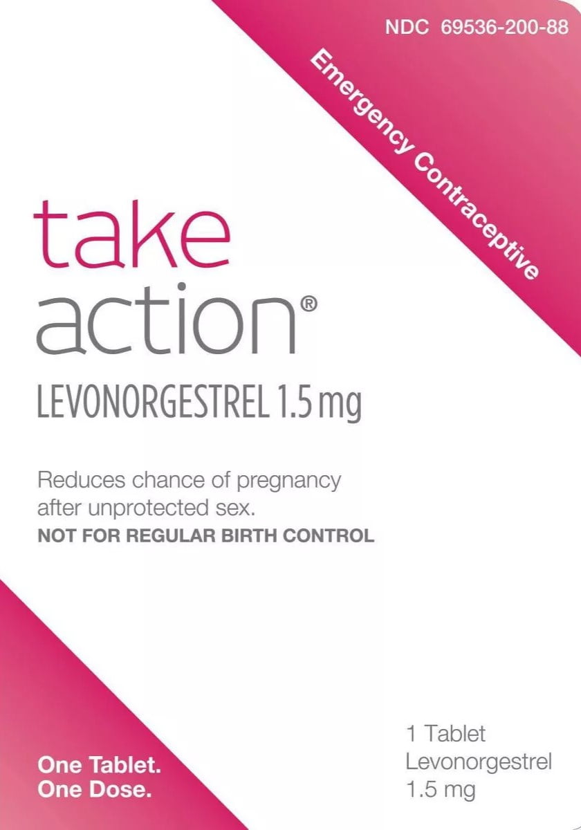 6 pack) Plan B One-Step Emergency Contraceptive 1 Tablet