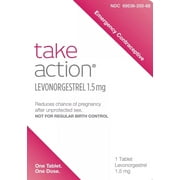 Take Action Emergency Contraceptive, Levonorgestrel 1.5 mg