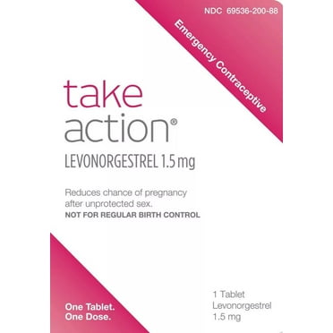 Take Action Emergency Contraceptive, Levonorgestrel 1.5 mg