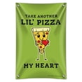 thumbnail image 1 of Take Another Lil' Pizza Piece of My Heart Funny Humor Home Business Office Sign, 1 of 4