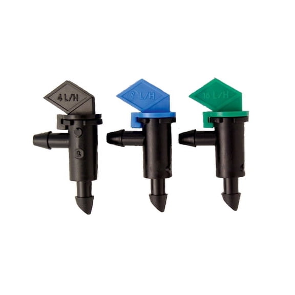 Tempo 2 GPH Pressure Compensating Drip Irrigation Emitter, 500 Pack