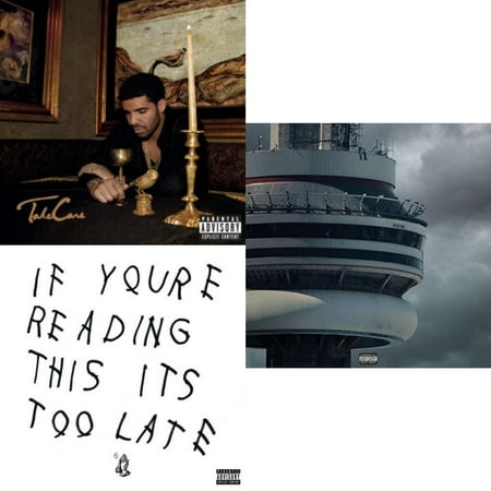Take Care (Ex) & If You're Reading This It's Too Late (Ex) & Views (Ex) [LP Vinyl Bundle]