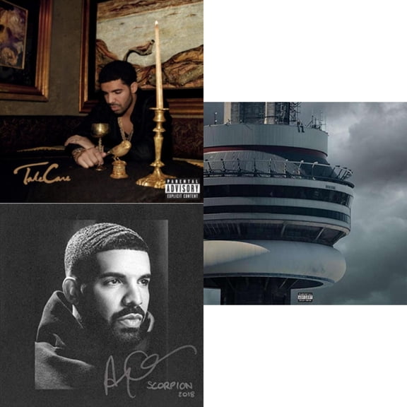 Take Care (Ex) & Views (Ex) & Scorpion (2 LP)