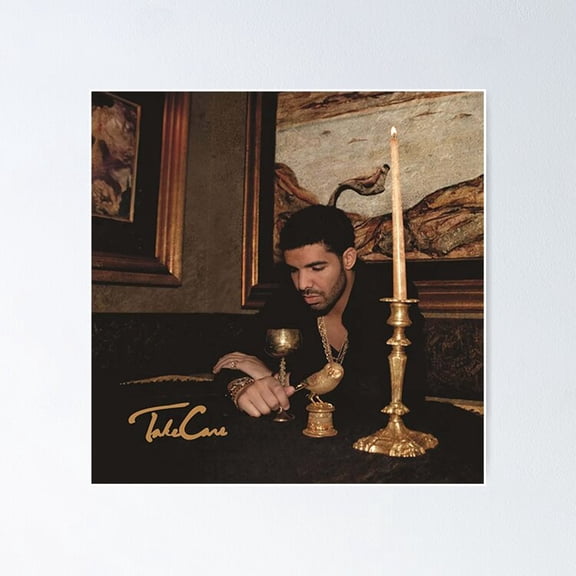 Take Care R&B Hip Hop Music Album Wall Decor, Unframed Poster
