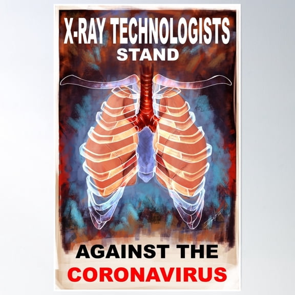 Take Care | X-Ray Technologists Poster Wall Art, Modern Wall Decor, 8x12 UNFRAMED