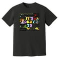 thumbnail image 1 of Take Chances Messy Make Mistakes Magic School Bus Fun Comfort Color T-Shirt, 1 of 4
