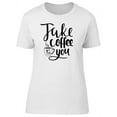 thumbnail image 1 of Take Coffee With You Cute Mug T-Shirt Women -Image by Shutterstock, Female Large, 1 of 2