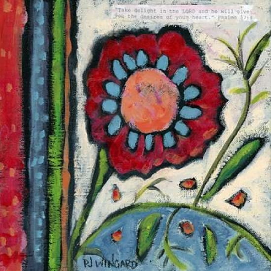 Take Delight Canvas Art - Pamela J Wingard (24 x 24)