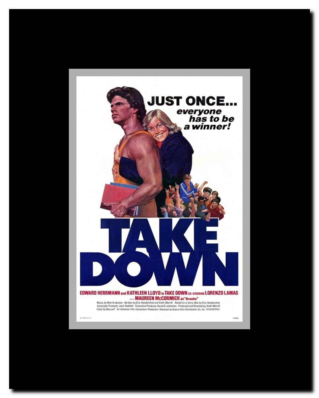 Take Down Framed Movie Poster