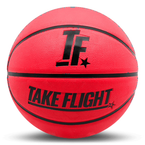 Take Flight Basketball, Official Size 7 Outdoor/Street (Bulls Blood)