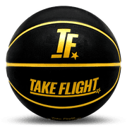 Take Flight Basketball, Youth Size 5 Outdoor/Street (Black Knights)