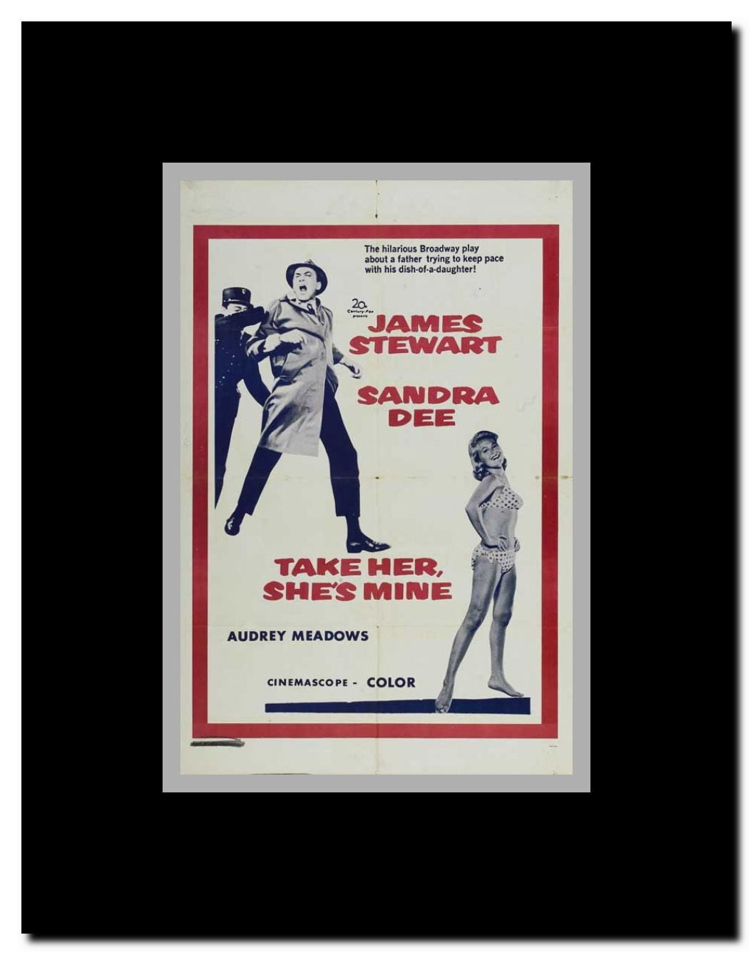 Take Her She's Mine Framed Movie Poster