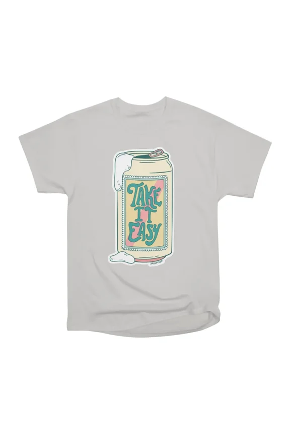 Take It Easy Pastel Version T-Shirt Tee Gift For Him Merch For Her Apparel For Friend