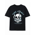 thumbnail image 1 of Take It Easy Skull Fishing Hook T-shirt, 1 of 6