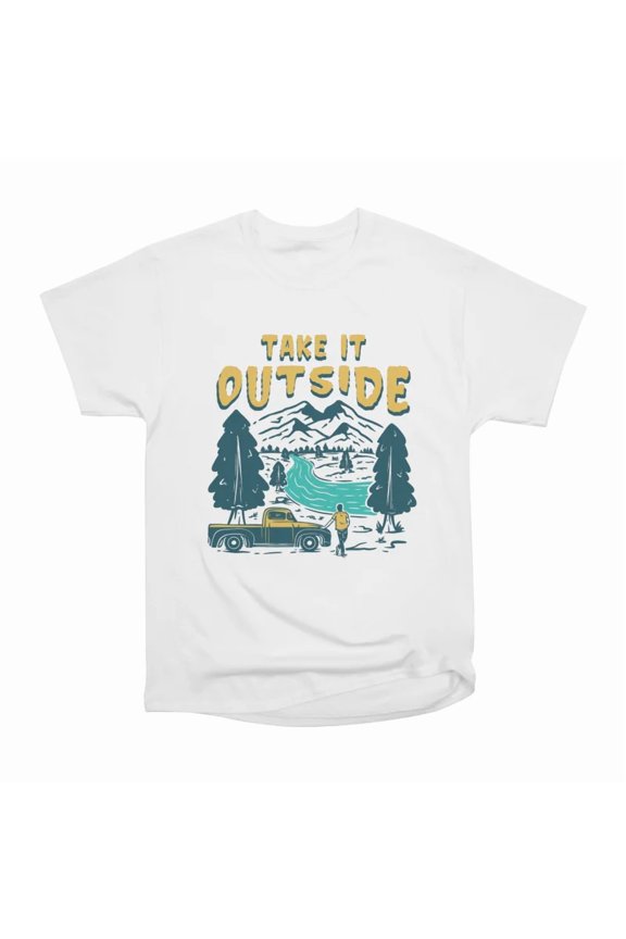 Take It Outside T-Shirt Tee Gift For Him Merch For Her Apparel For Friend 1