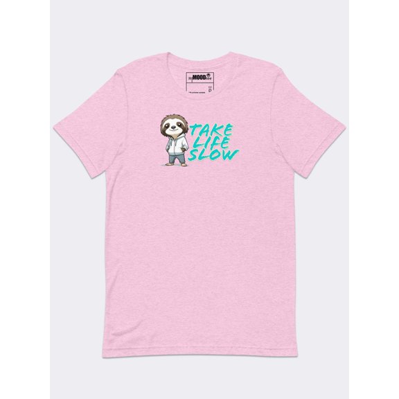 Take Life Slow Classic Lightweight Graphic Print Tee
