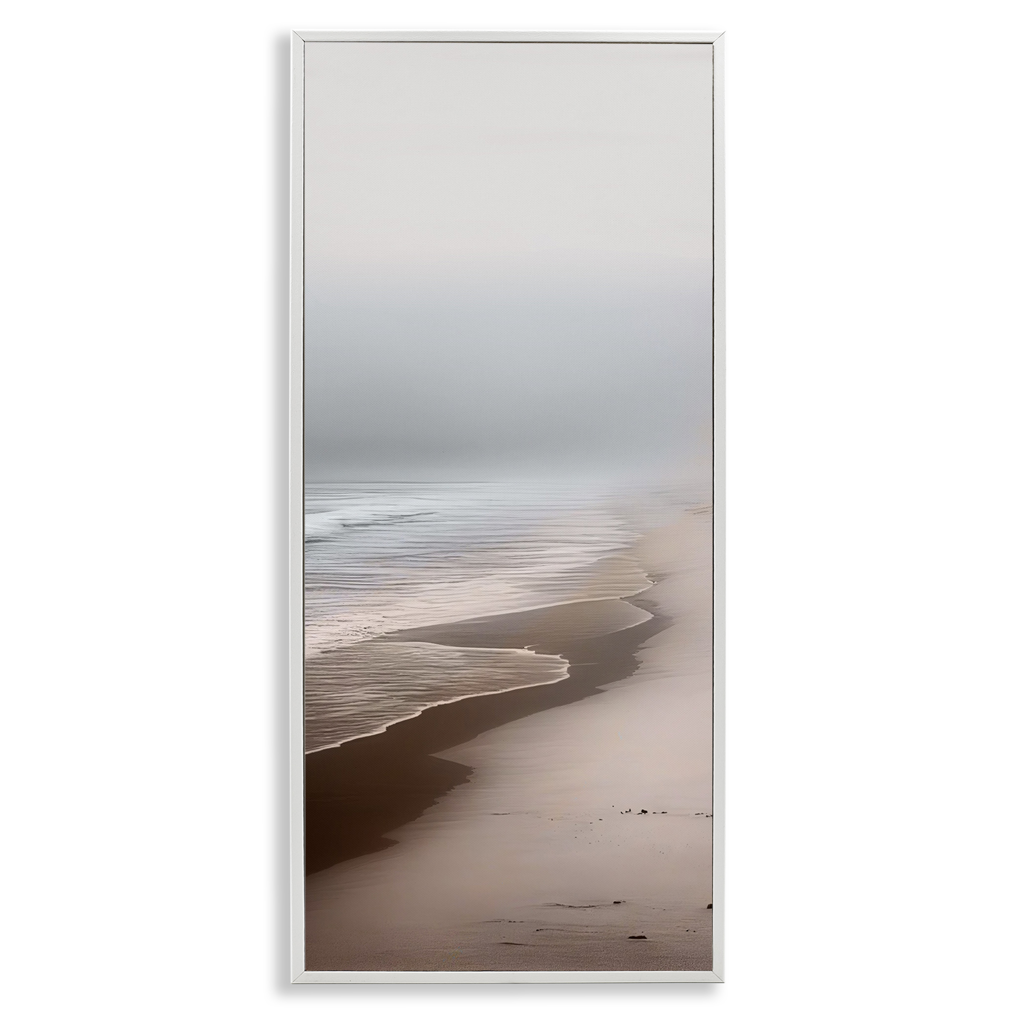 Take Me Down To Sea Again White Framed Giclee Art, design by Sasha