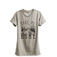 thumbnail image 1 of Take Me Home Country Road Women's Fashion Relaxed T-Shirt Tee Heather Tan Medium, 1 of 3
