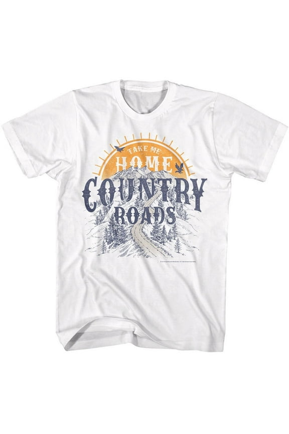 Take Me Home Country Roads Sunshine Logo White Shirts