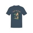 thumbnail image 1 of Take Me Home UFO Cowboy Design Men's T-shirt, 1 of 3