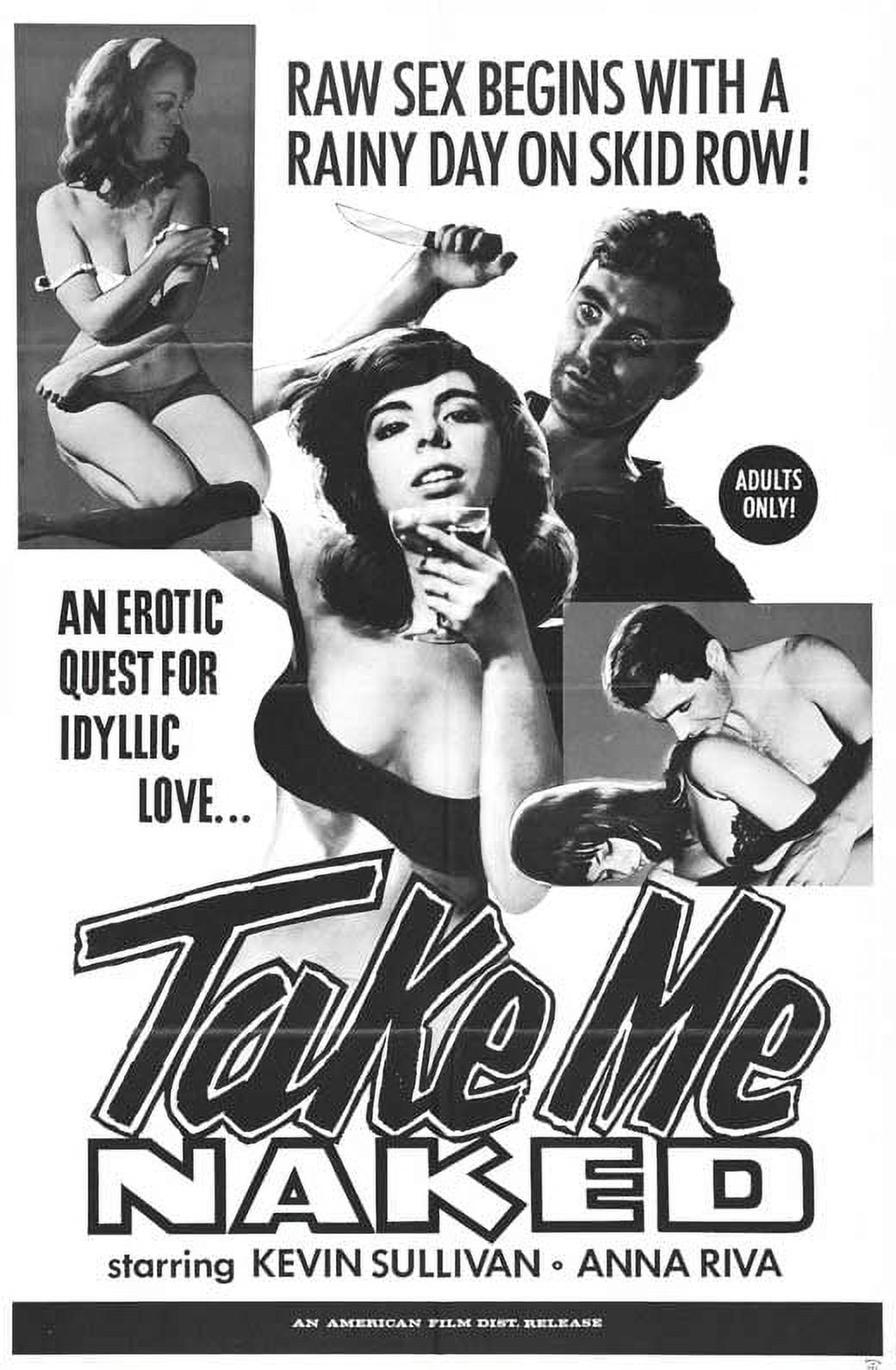 Vintage Movie Poster - Take Me Naked (1966) - Style Kuwait | Ubuy