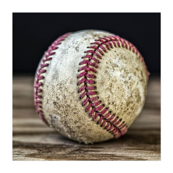 Take Me Out To The Ballgame - Photography Unframed Wall Art Print 10 x 10 inches